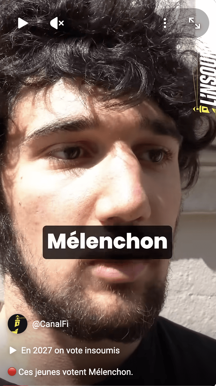 Ces jeunes votent Mélenchon