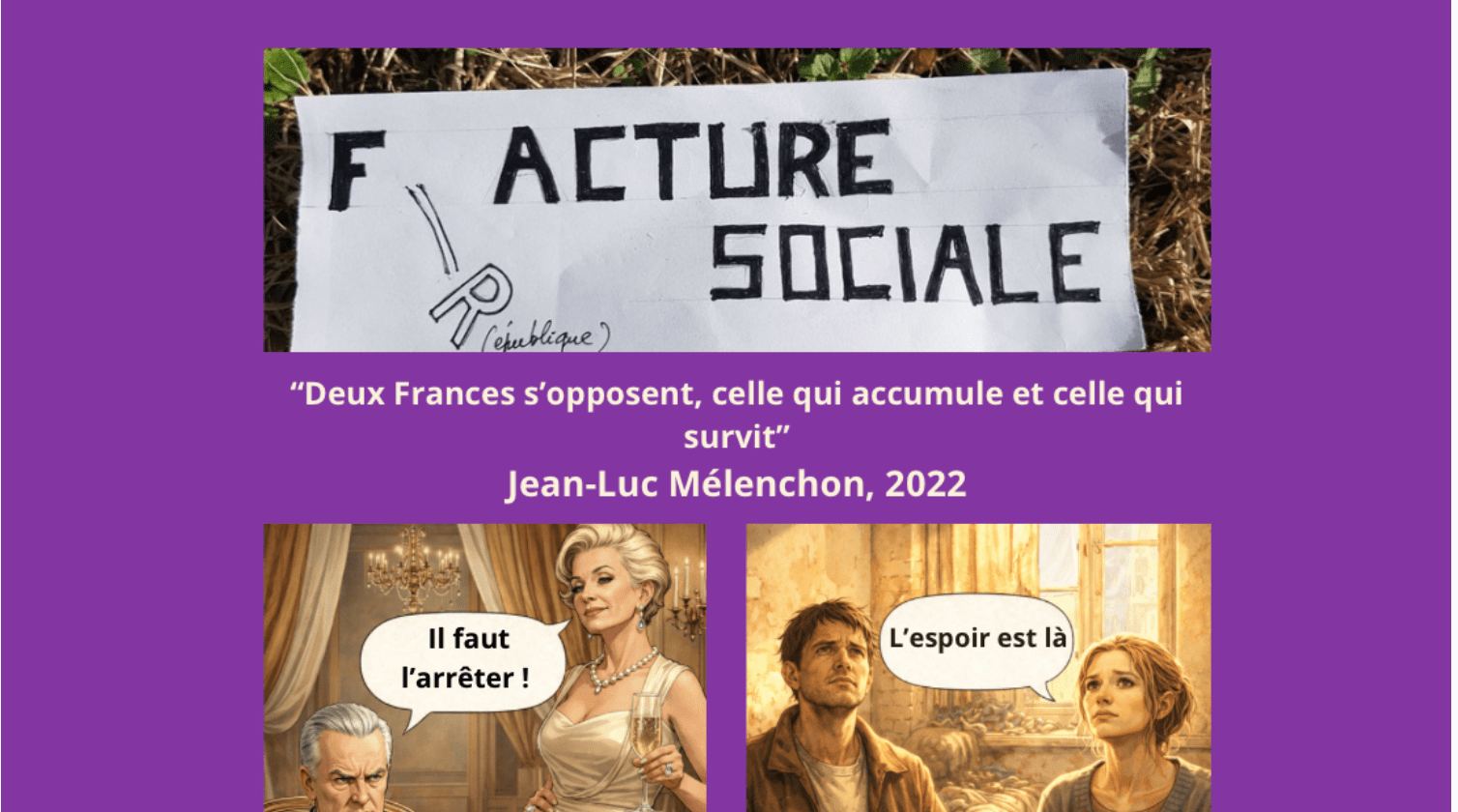 10. « Deux Frances s&rsquo;opposent, celle qui accumule et celle qui survit » (JL Mélenchon, 2022)
