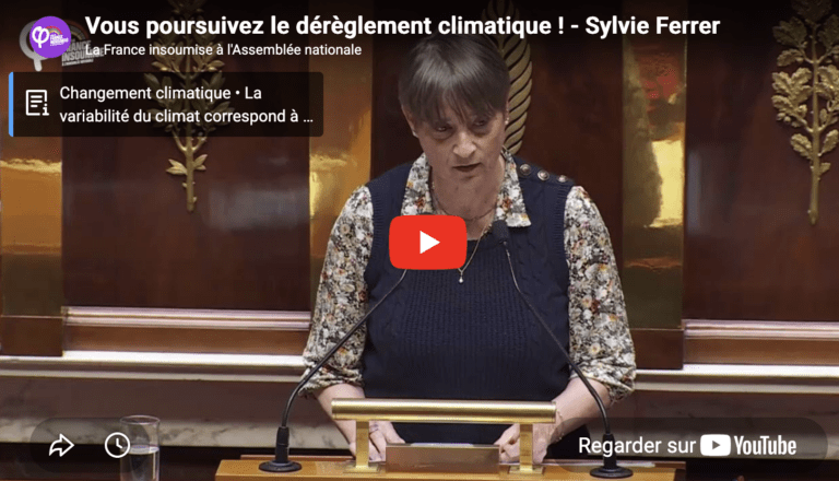 Dérèglement climatique