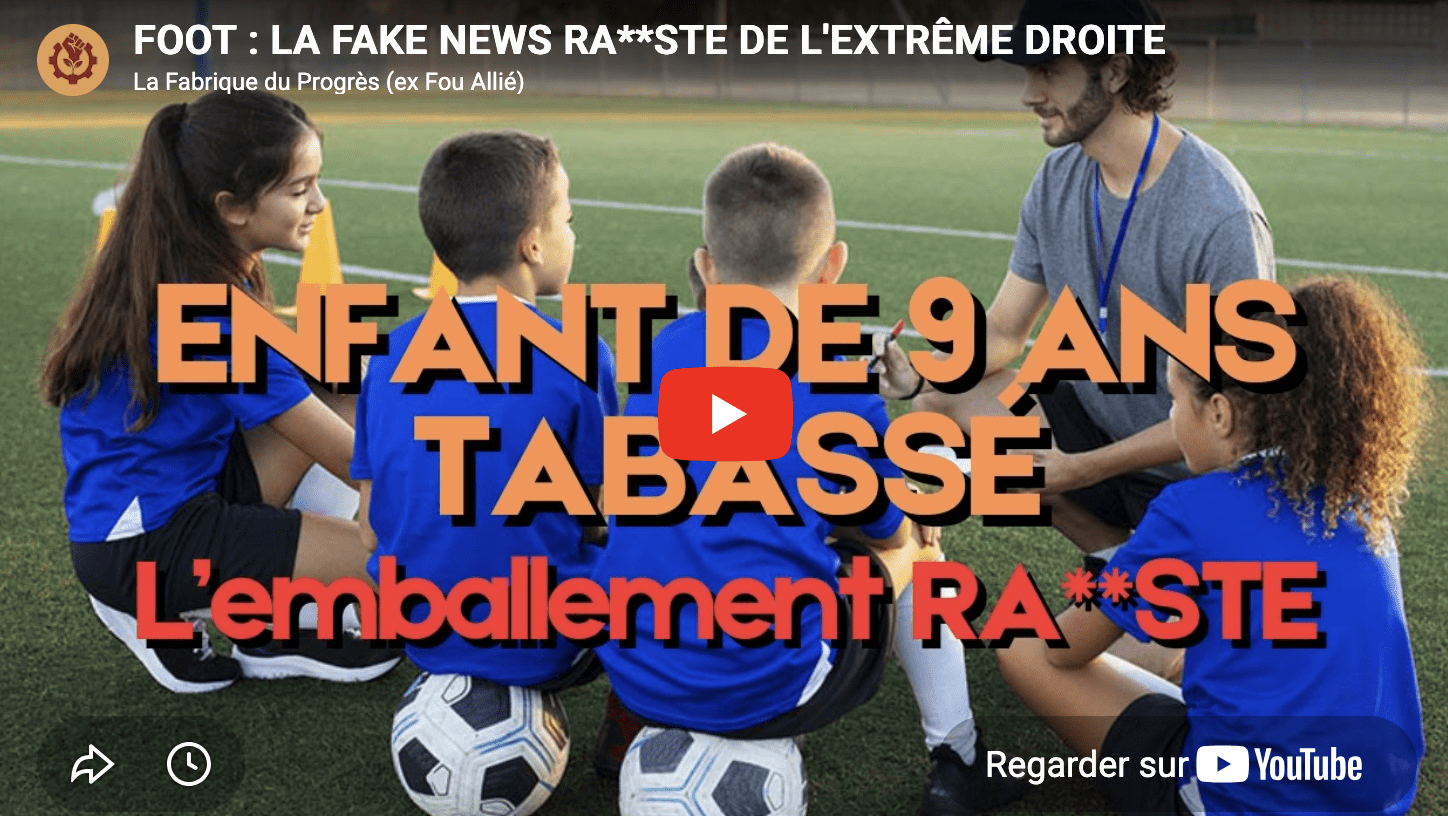 Fake news de l&rsquo;extrême droite