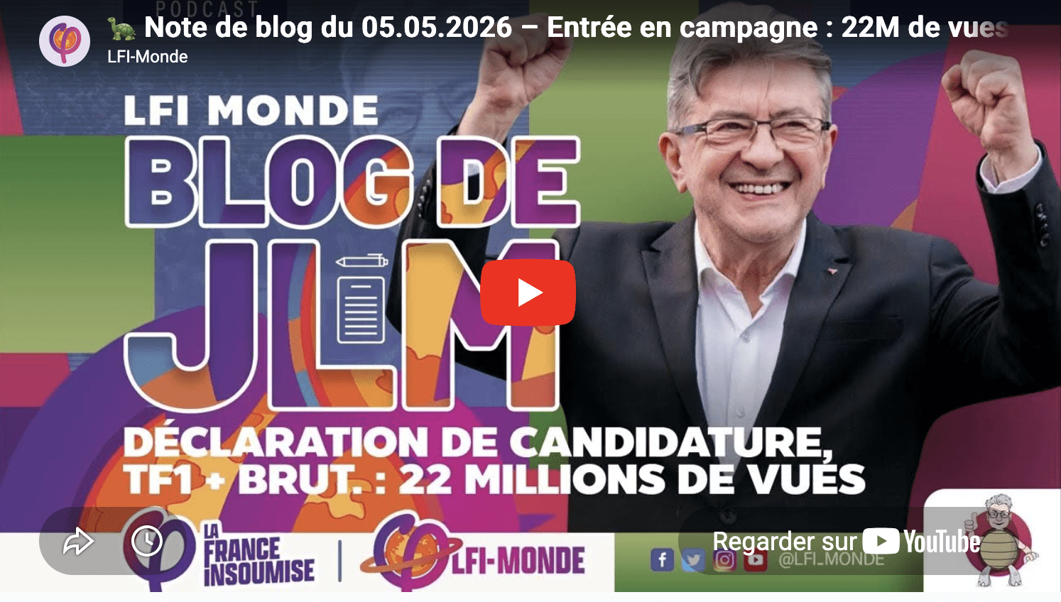 Entrée en campagne