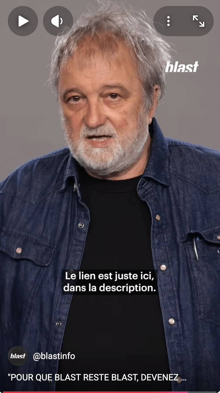 Devenez sociétaire de Blast