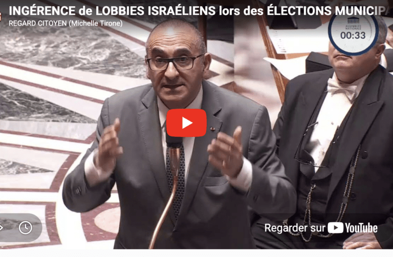 Ingérence de lobbies Israéliens
