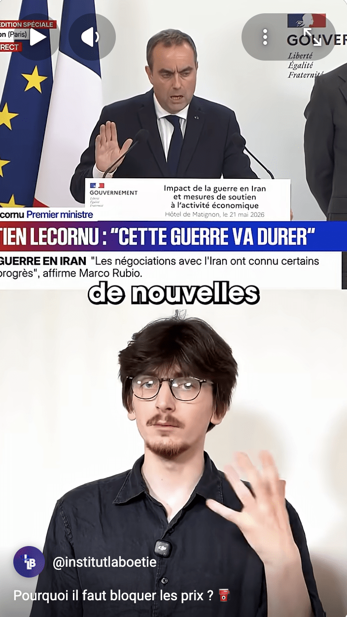 Bloquer les prix