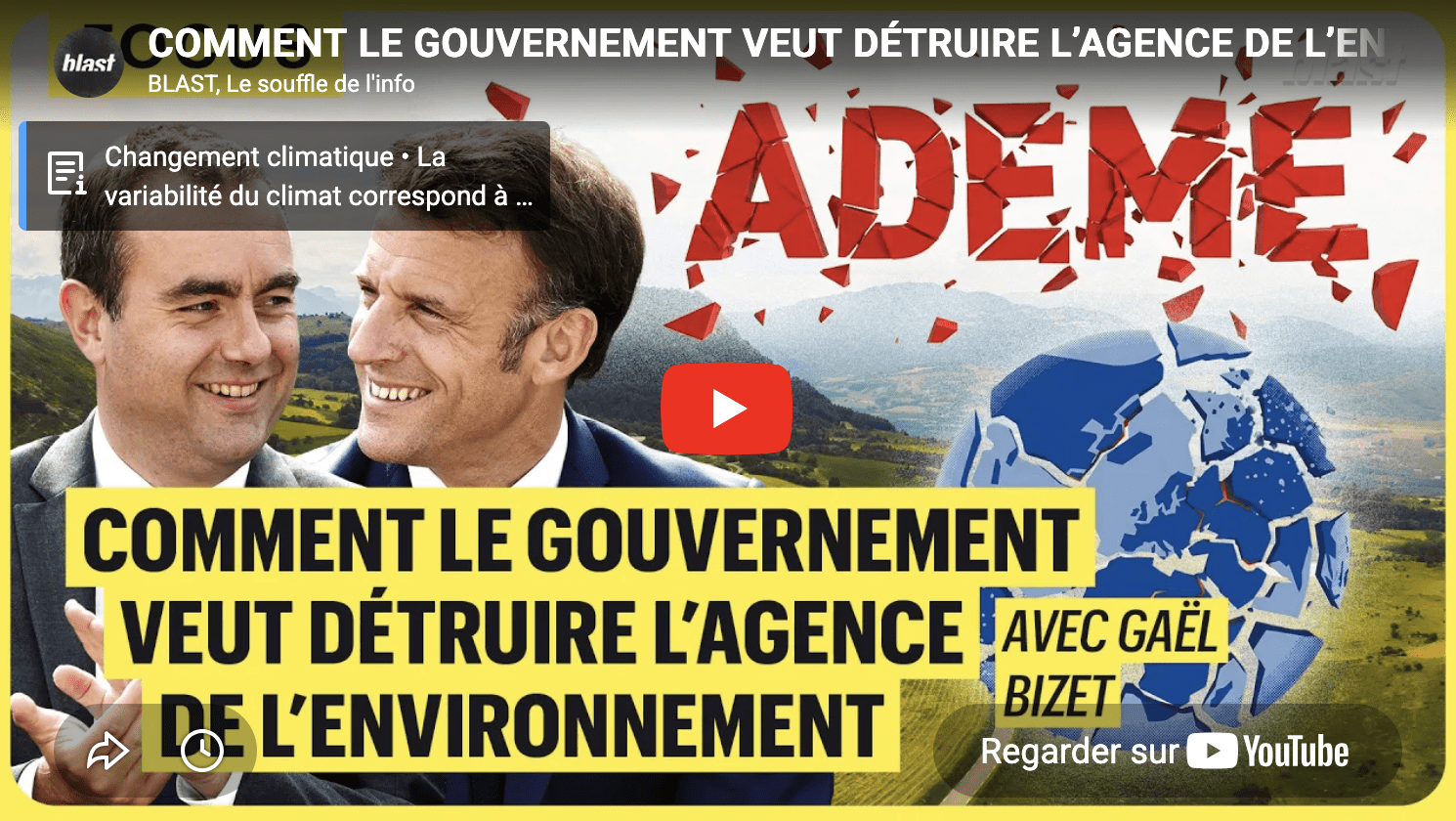 L&rsquo;agence de l&rsquo;environnement