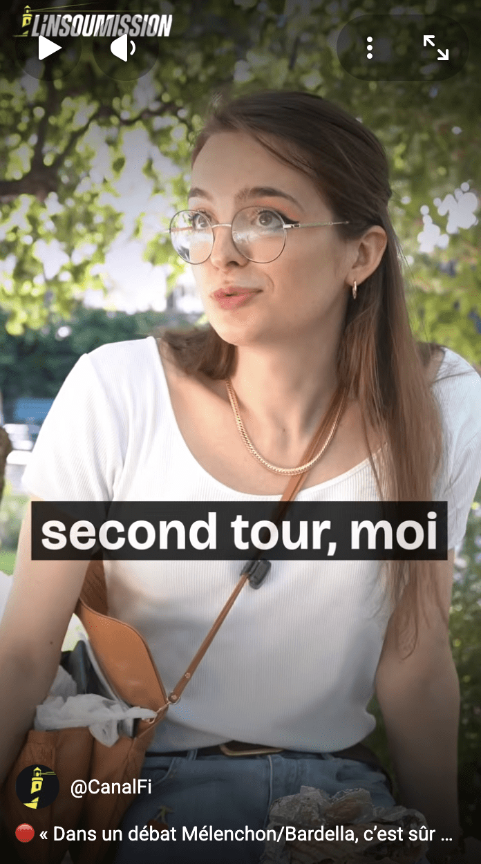 Débat Mélenchon/Bardella