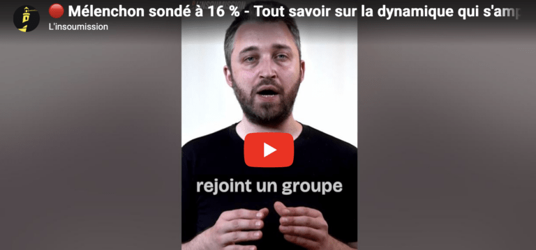 Mélenchon sondé à 16 %