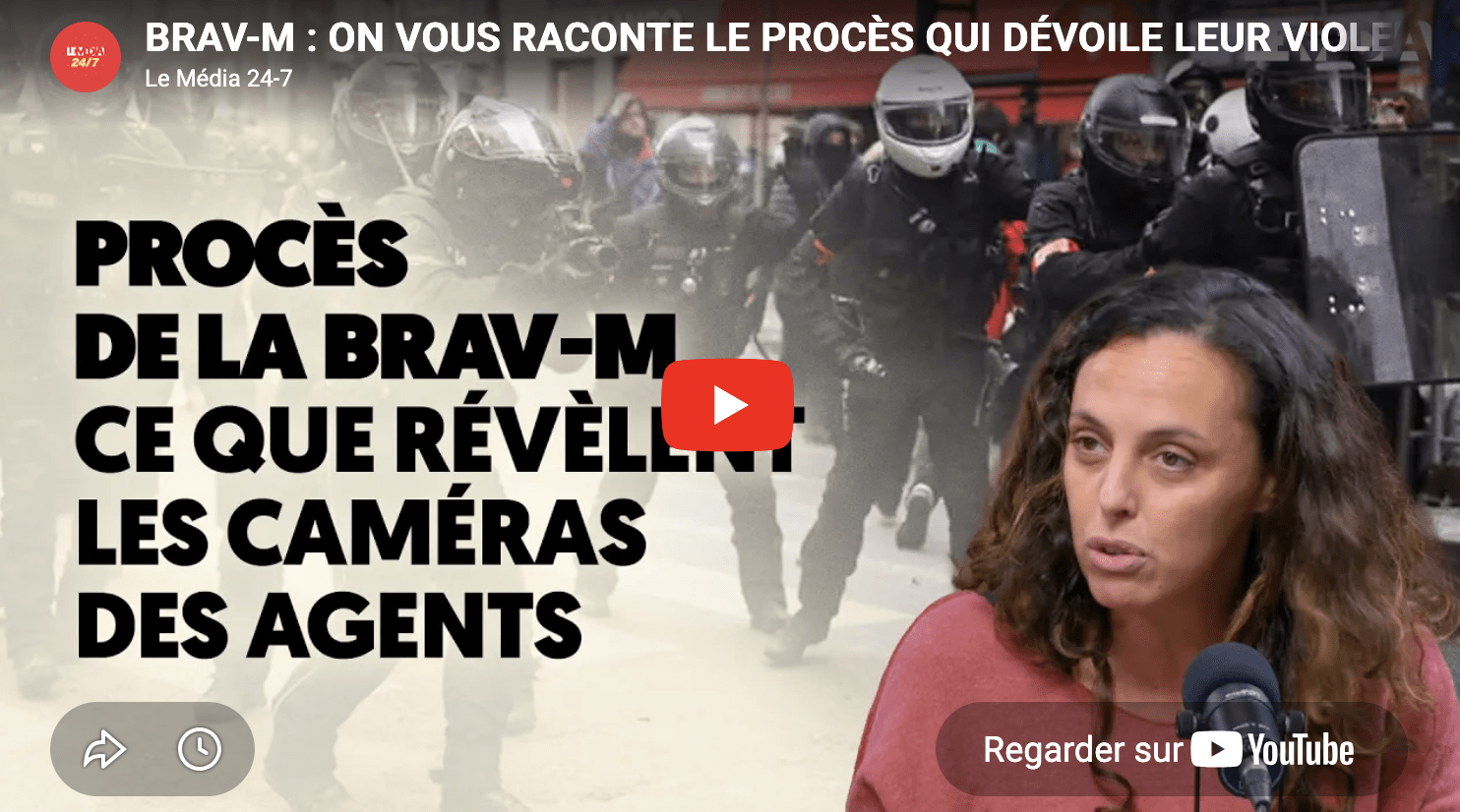 Violence de la Brav-m