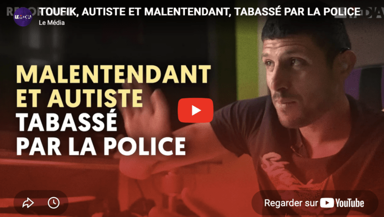 Autiste tabassé par la police
