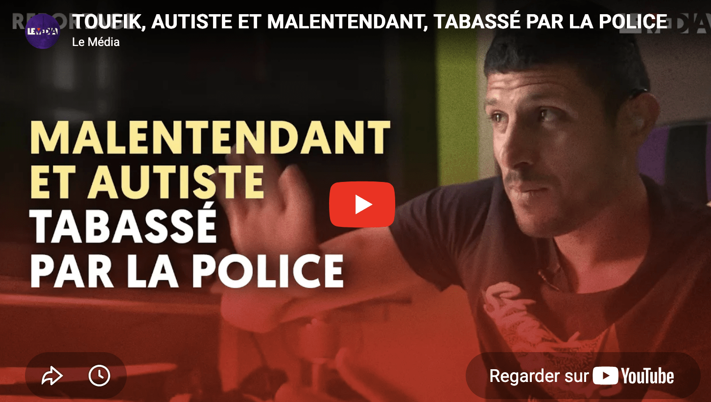 Autiste tabassé par la police