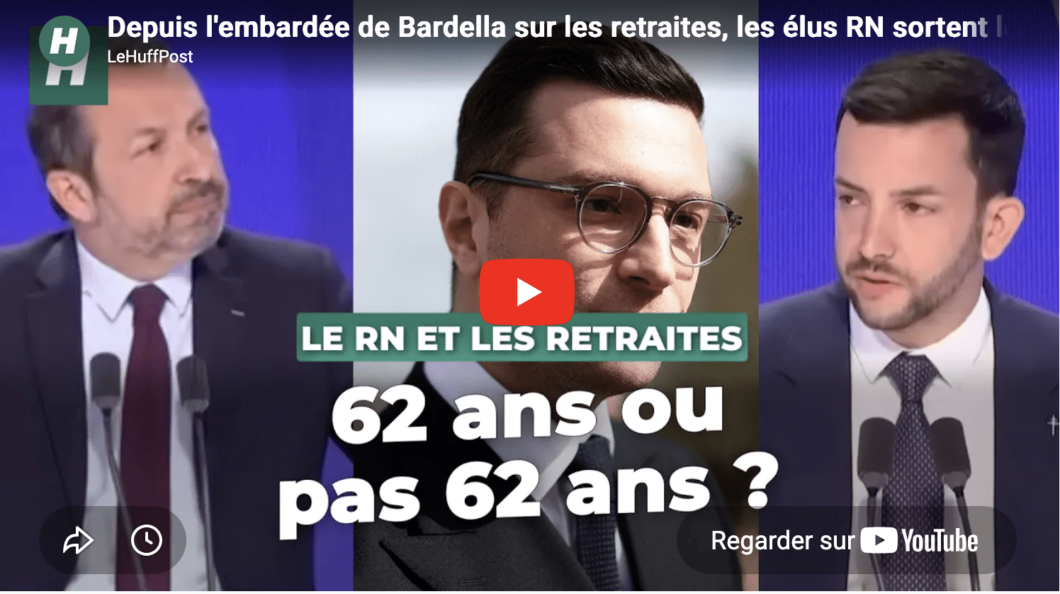 Bardella sur les retraites
