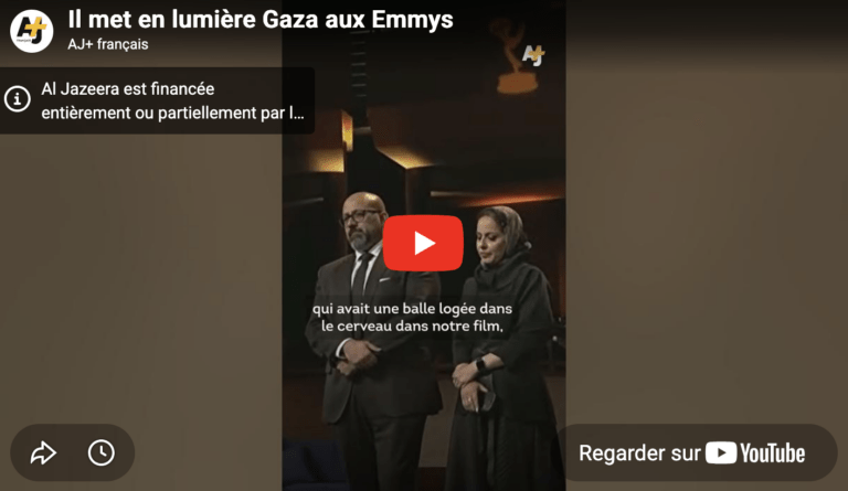 Gaza aux Emmys