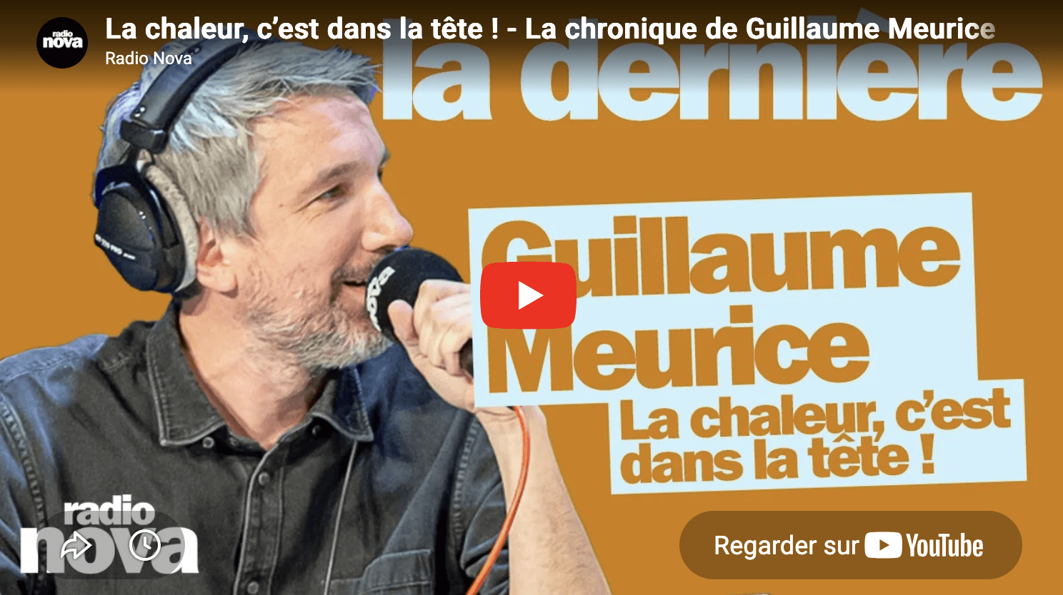 La chaleur, c’est dans la tête