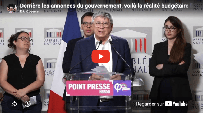 Voilà la réalité budgétaire