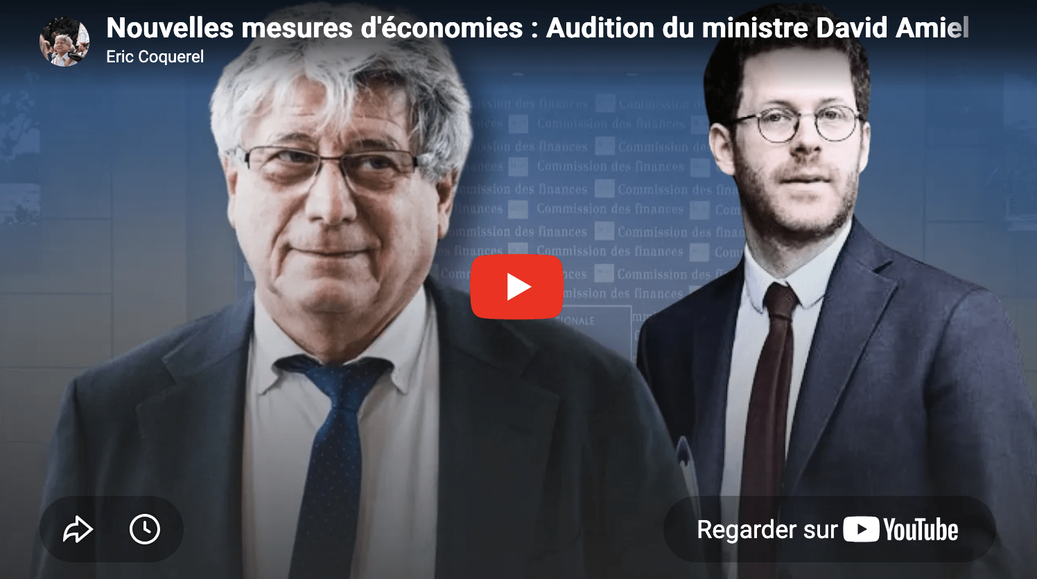 Nouvelles mesures d&rsquo;économies