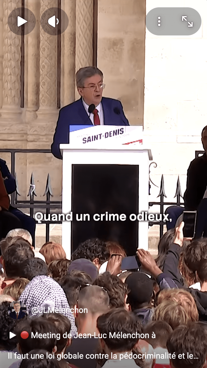Pédocriminalité et les féminicides