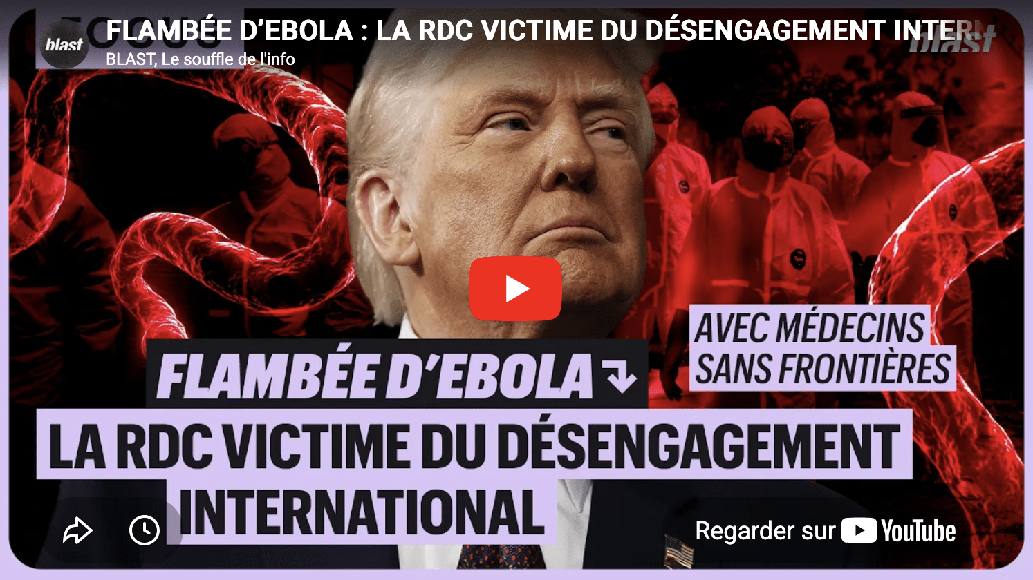 Flambée d’Ebola