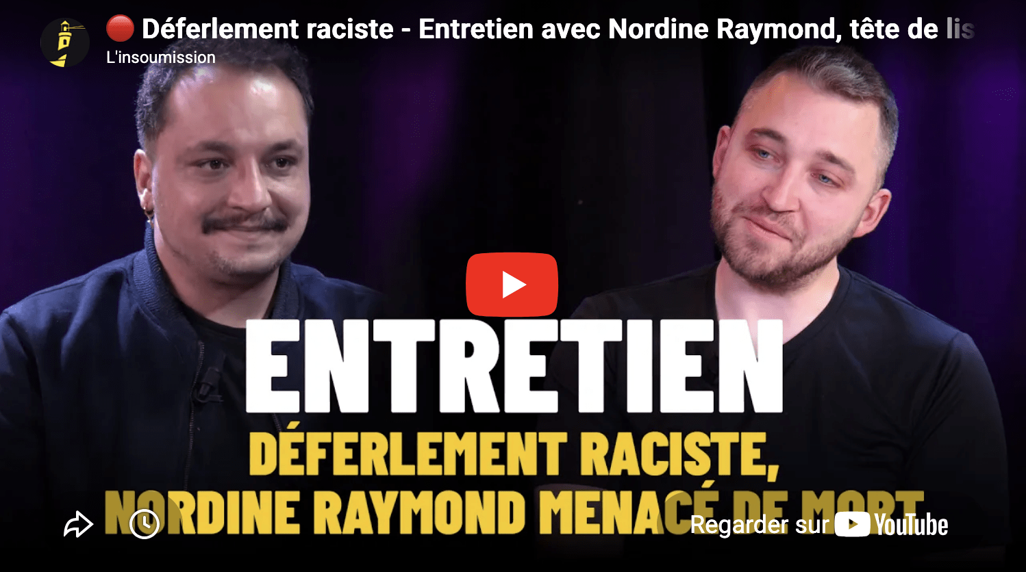 Déferlement raciste