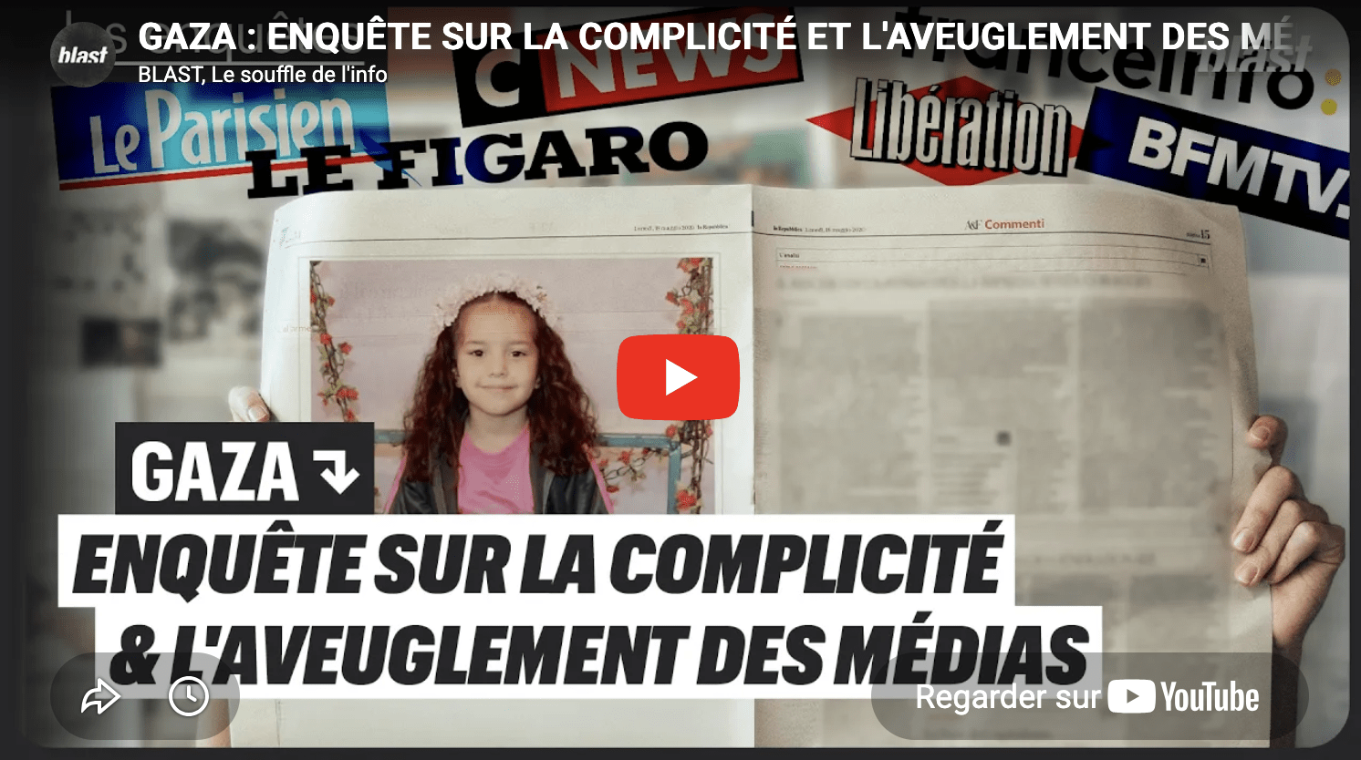 Complicité des médias français