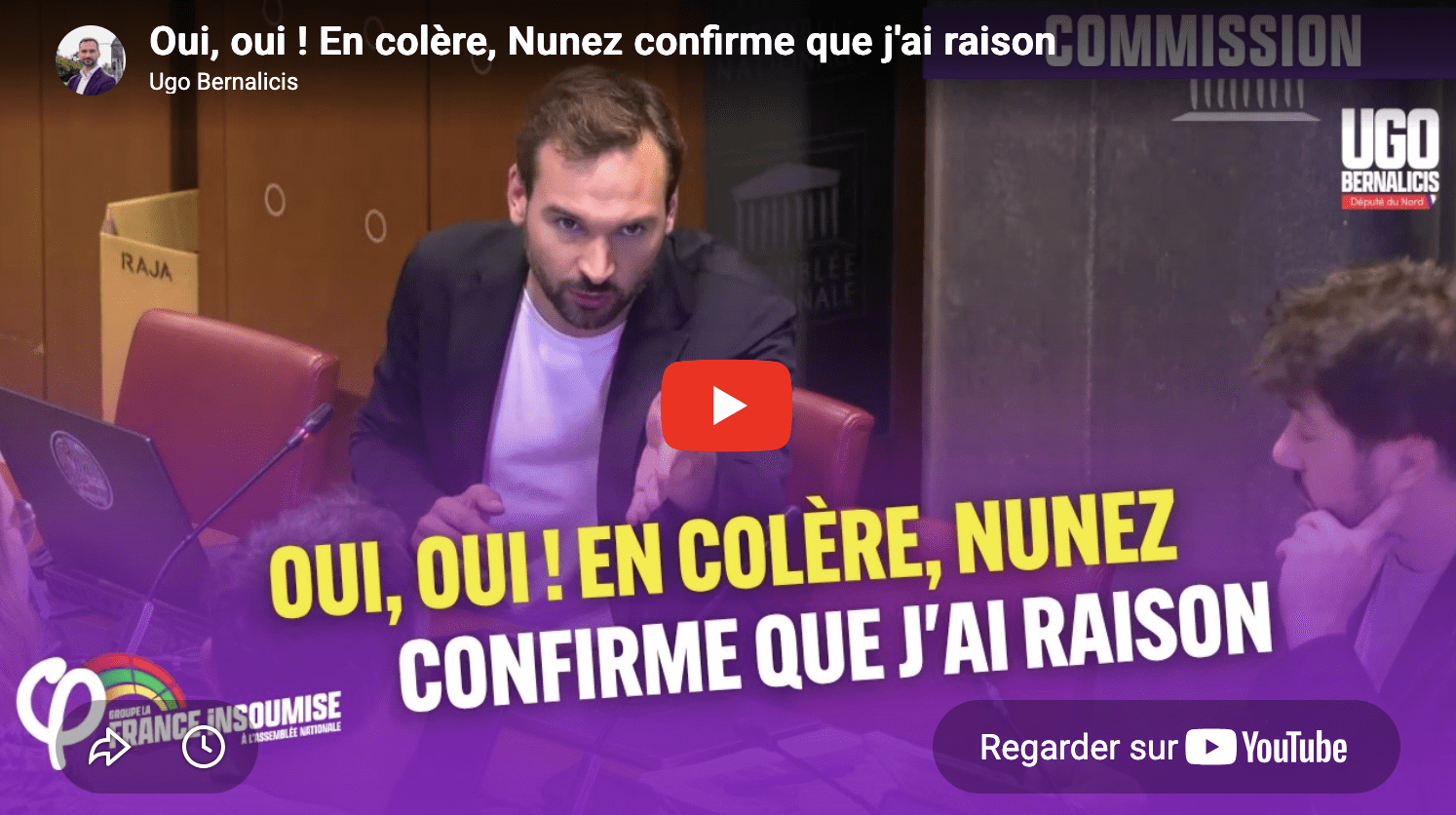 Oui oui en colère