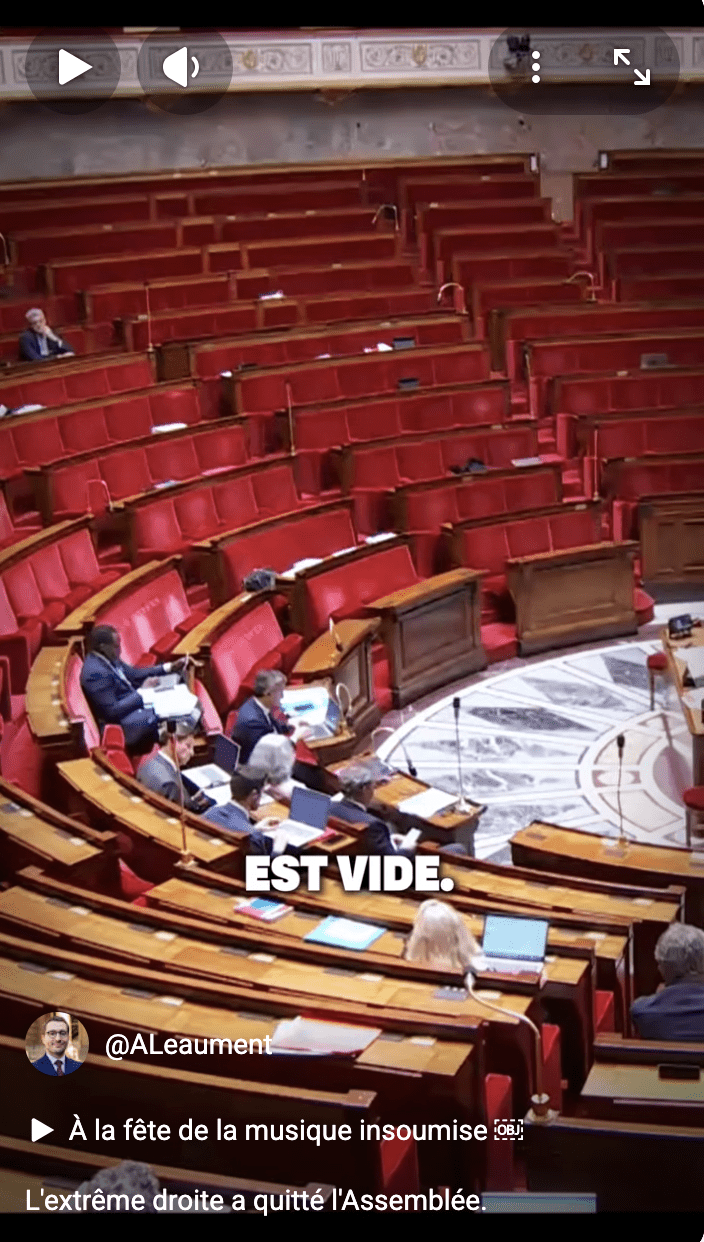 Hémicycle vide