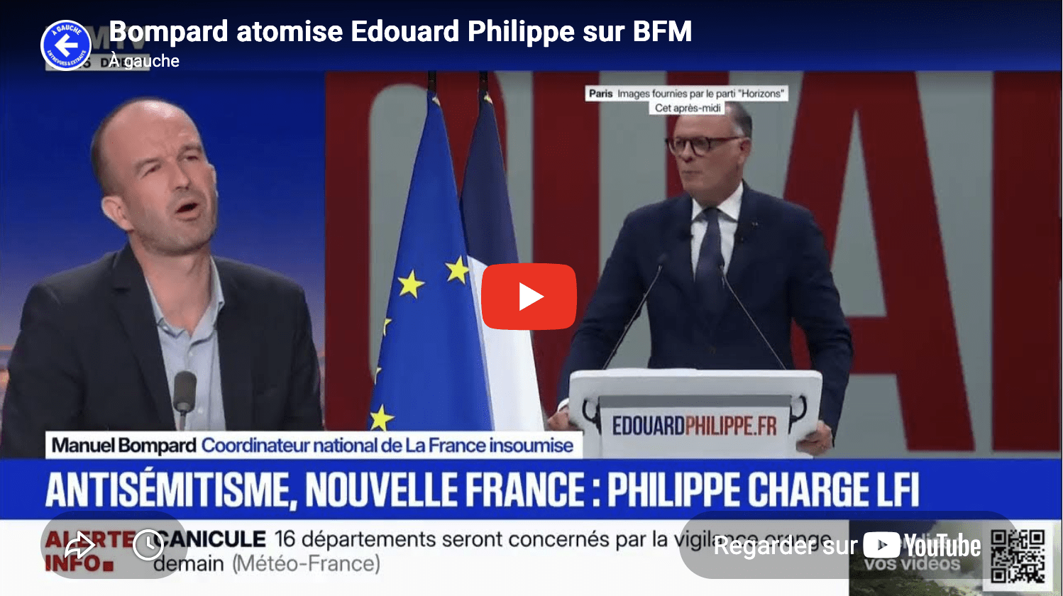 Edouard Philippe atomisé