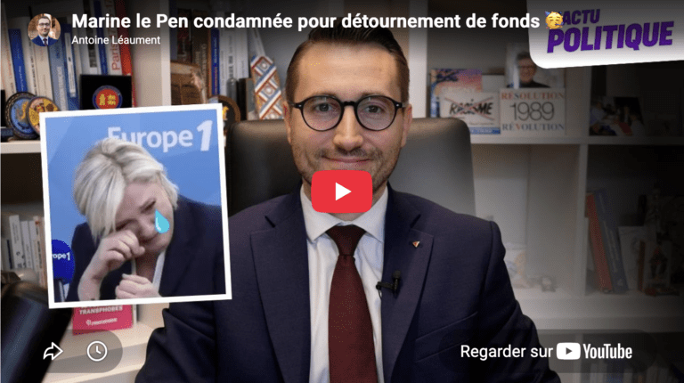 le Pen condamnée