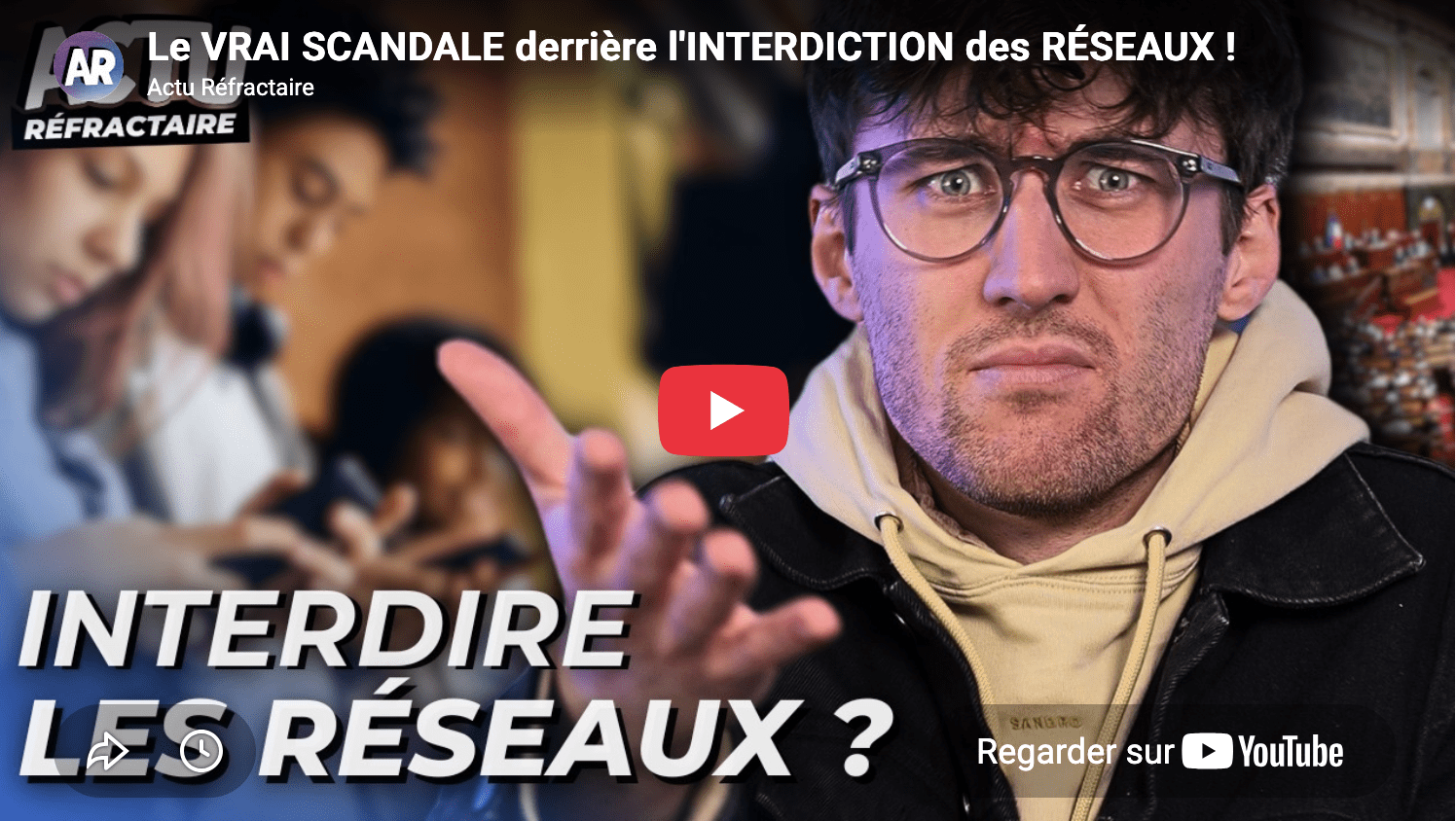 Interdiction des réseaux