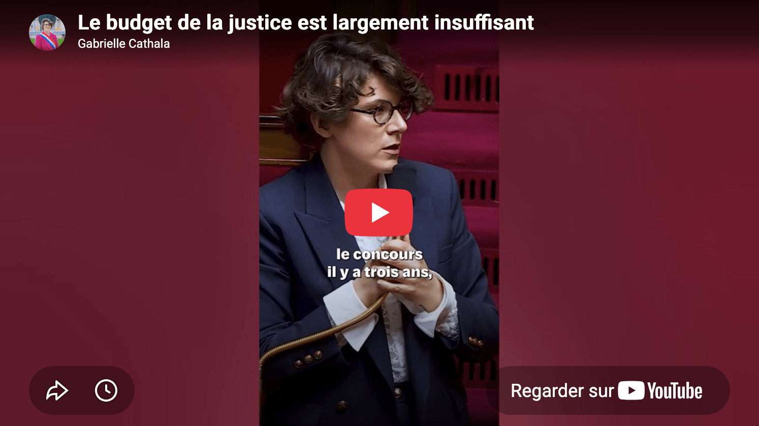 La justice