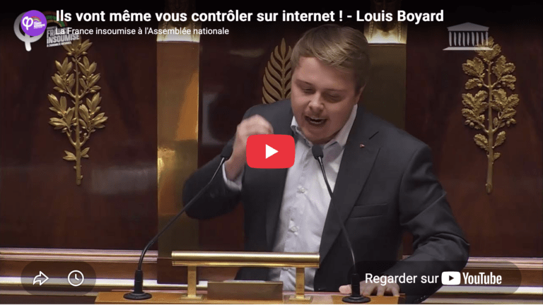 Contrôle sur internet