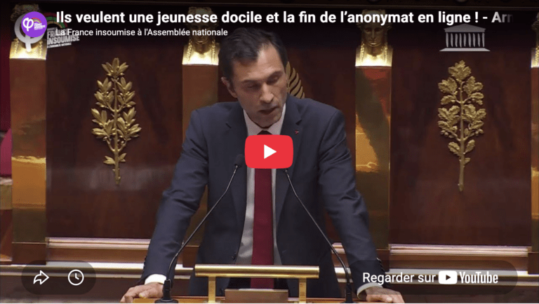 Fin de l’anonymat
