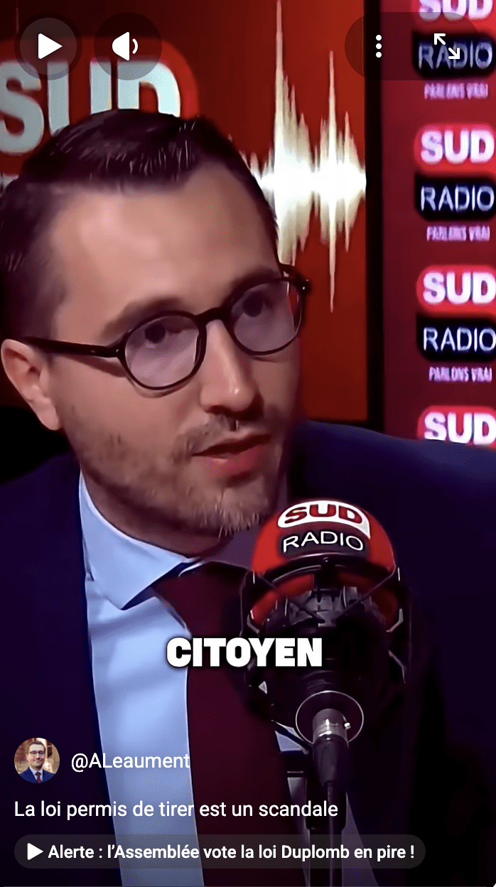 Loi permis de tirer
