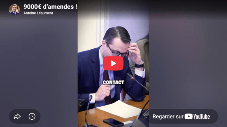 9000€ d’amendes