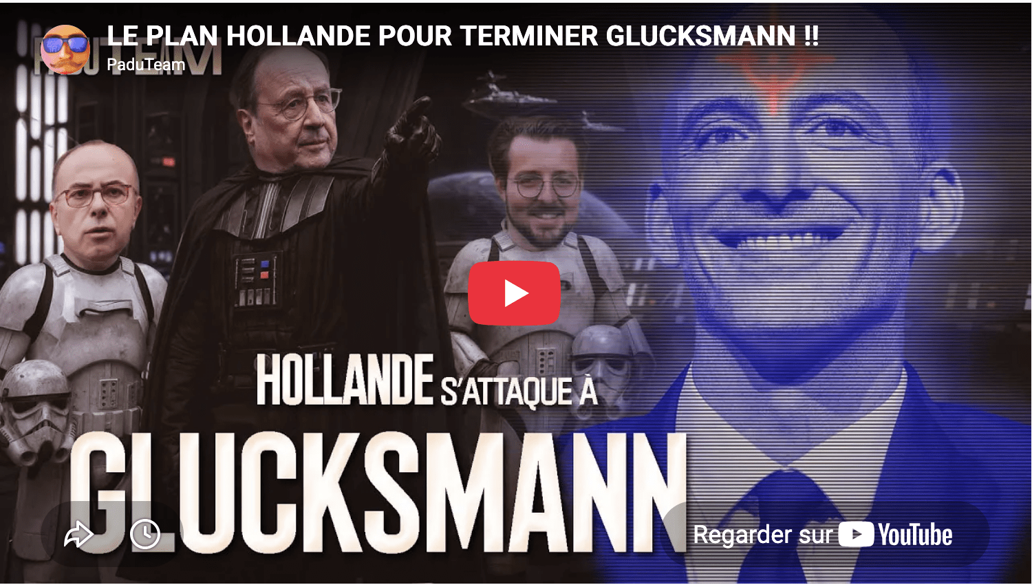 Hollande vs Glucksmann