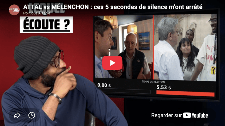 Attal vs Mélenchon