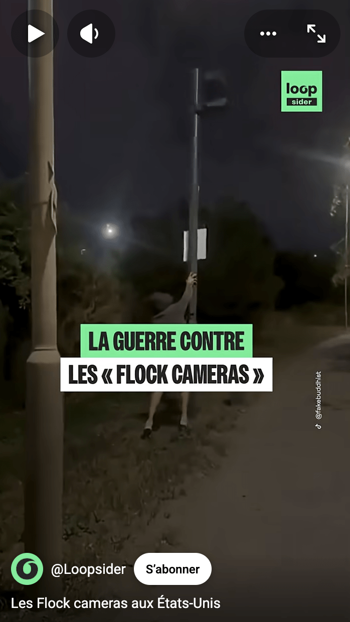 Les Flock cameras