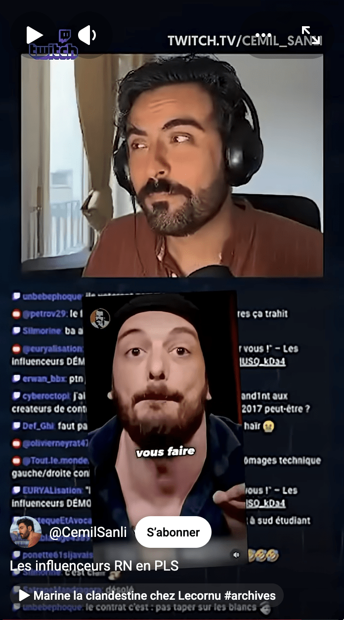 Influenceurs RN