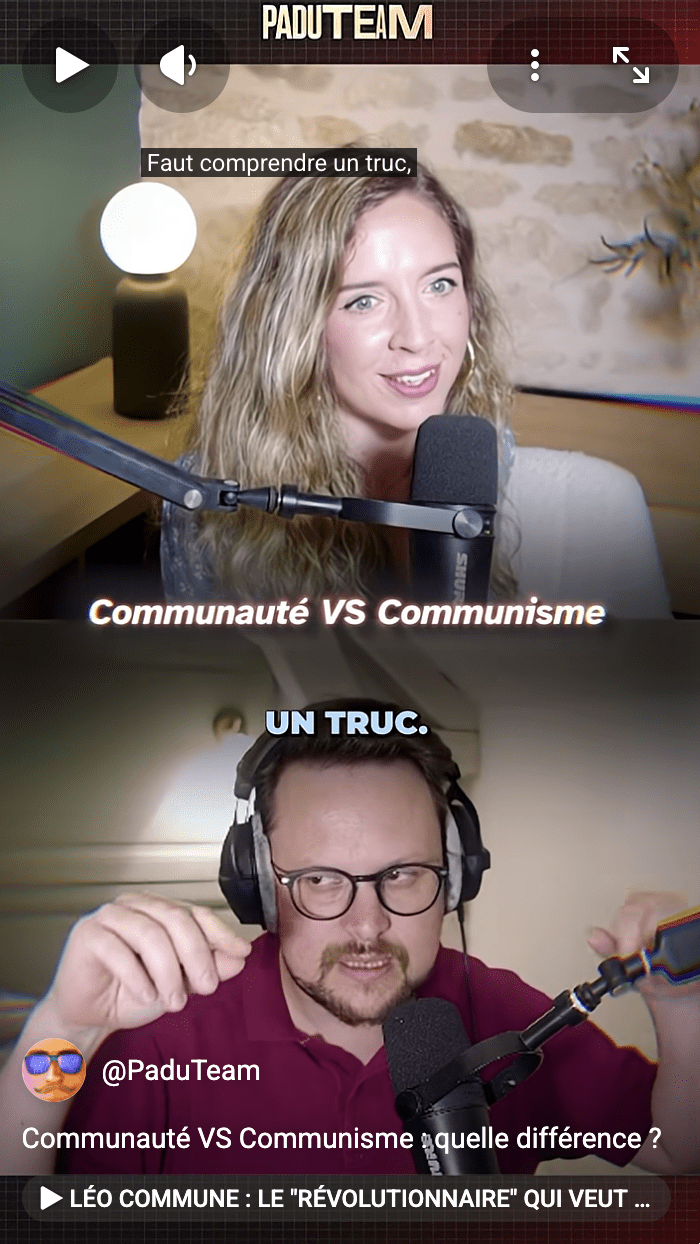 Communauté VS Communisme