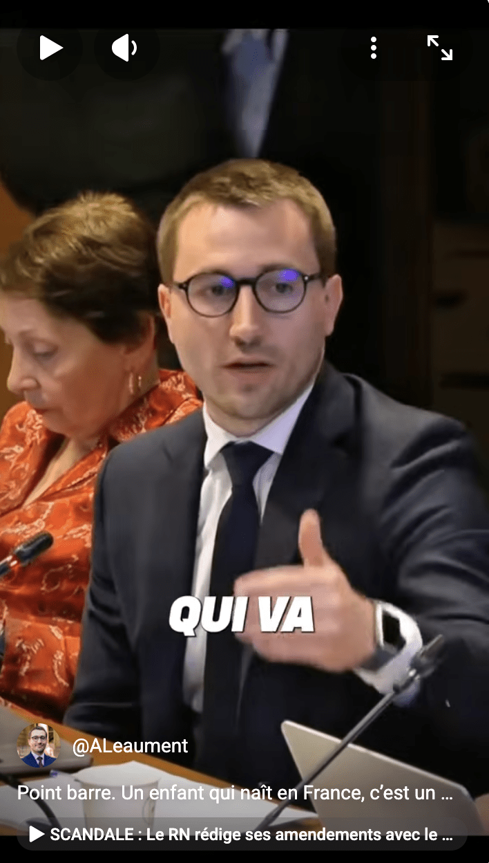 Point barre.