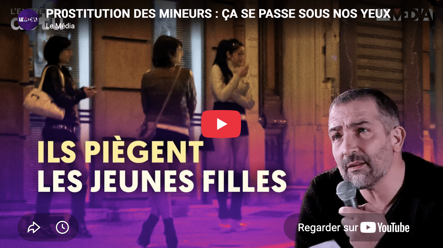Prostitution des enfants