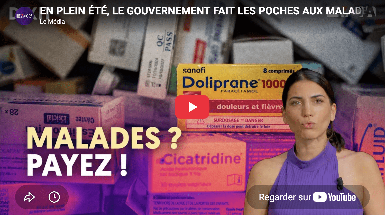 Malades, payez !