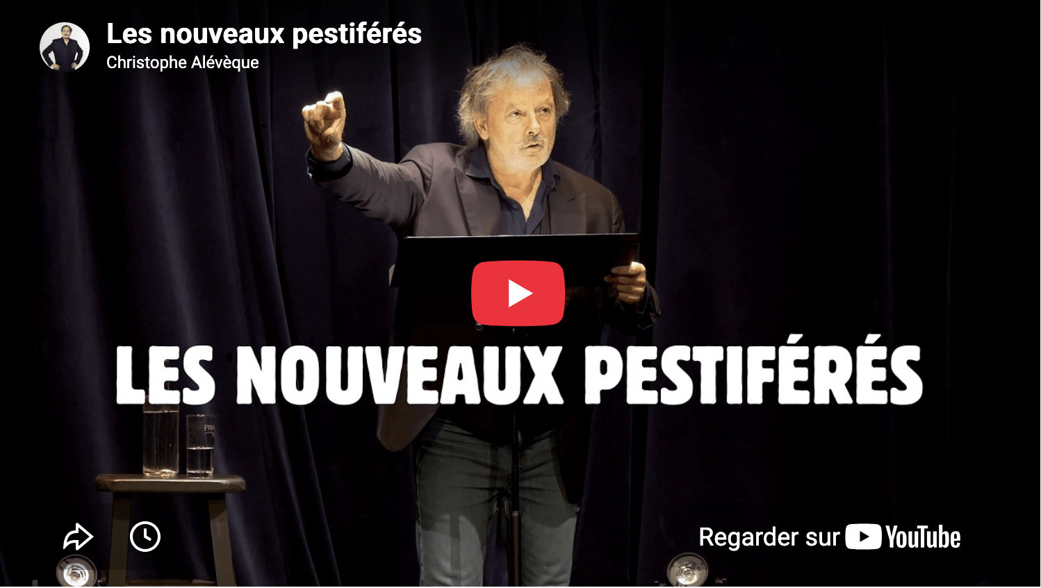 Les nouveaux pestiférés