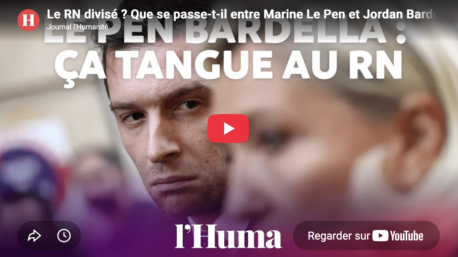 Bardella / Le Pen