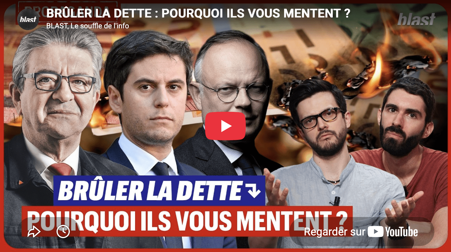 Brûler la dette