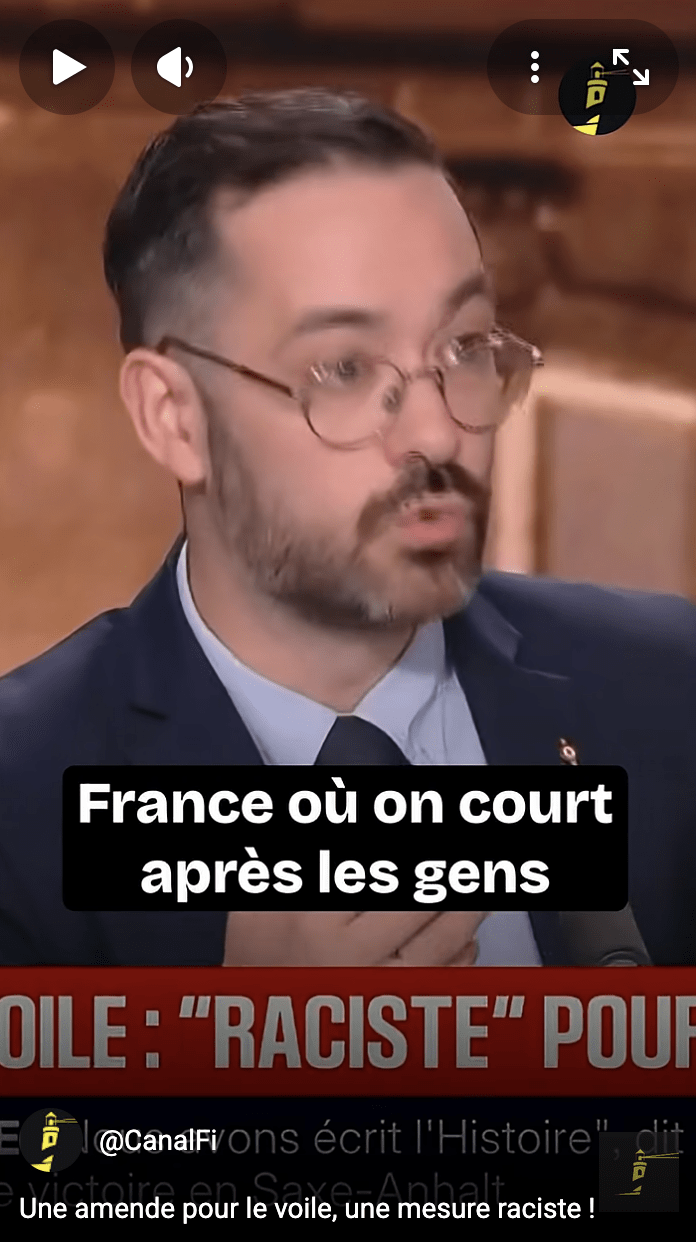 Une mesure raciste