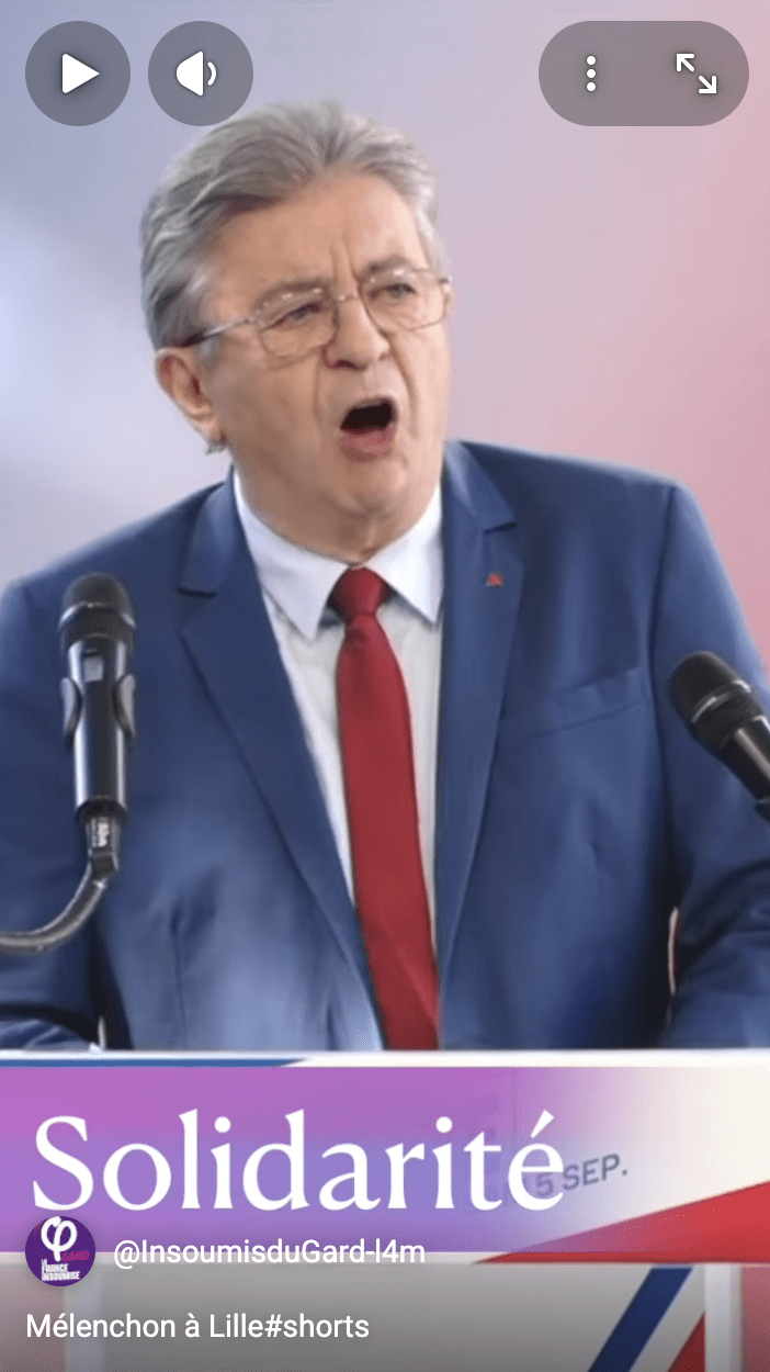 Mélenchon à Lille#