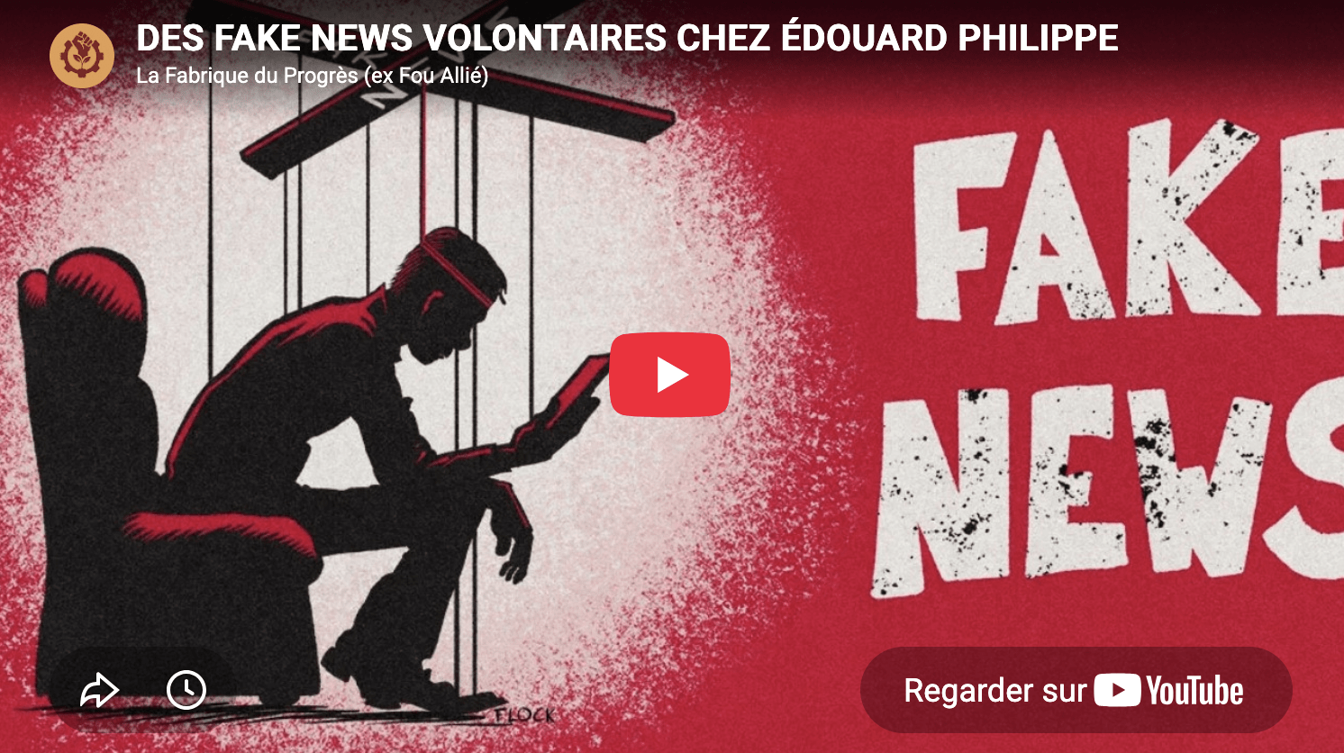 Fake news volontaires
