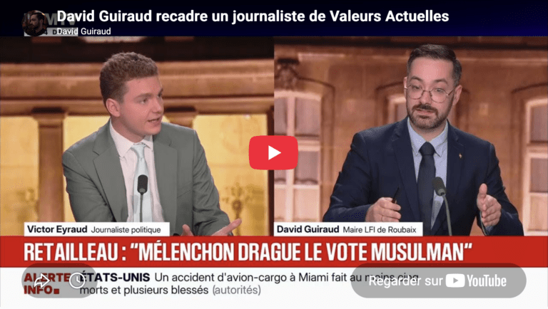 Journaliste recadré