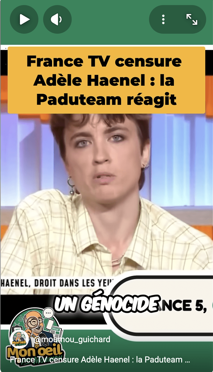 France TV censure