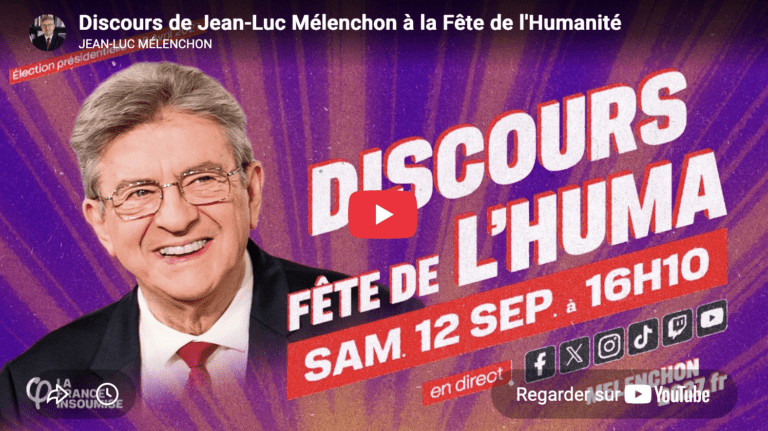 Discours de JLM